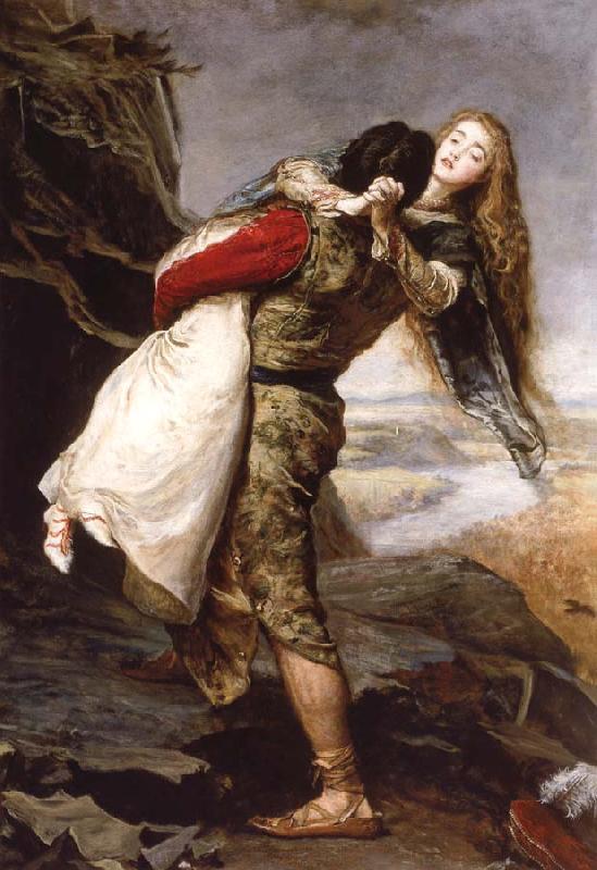 Sir John Everett Millais The crown of love France oil painting art